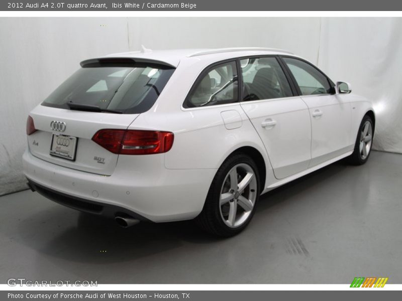 Ibis White / Cardamom Beige 2012 Audi A4 2.0T quattro Avant