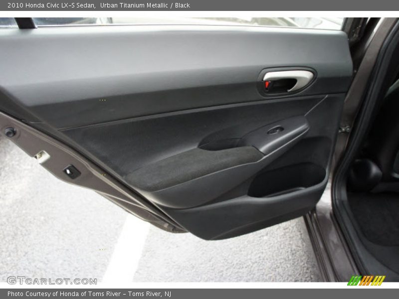 Urban Titanium Metallic / Black 2010 Honda Civic LX-S Sedan