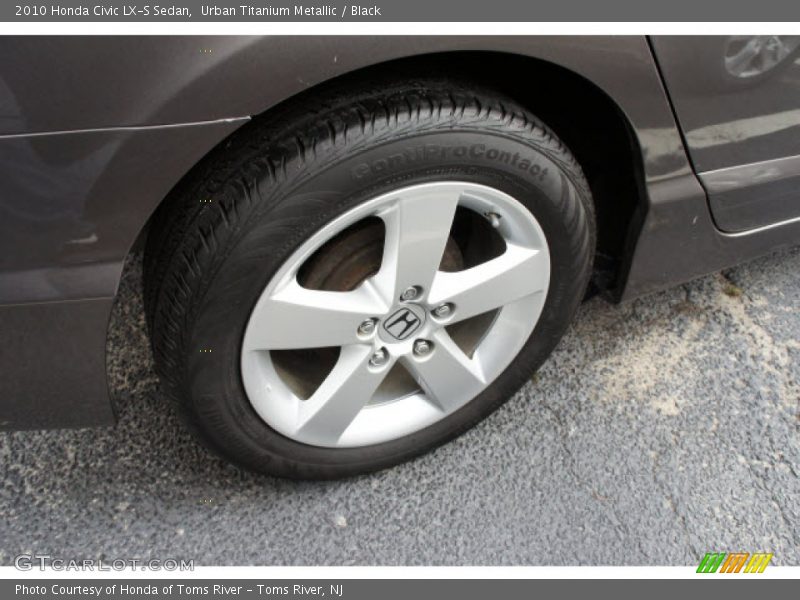 Urban Titanium Metallic / Black 2010 Honda Civic LX-S Sedan
