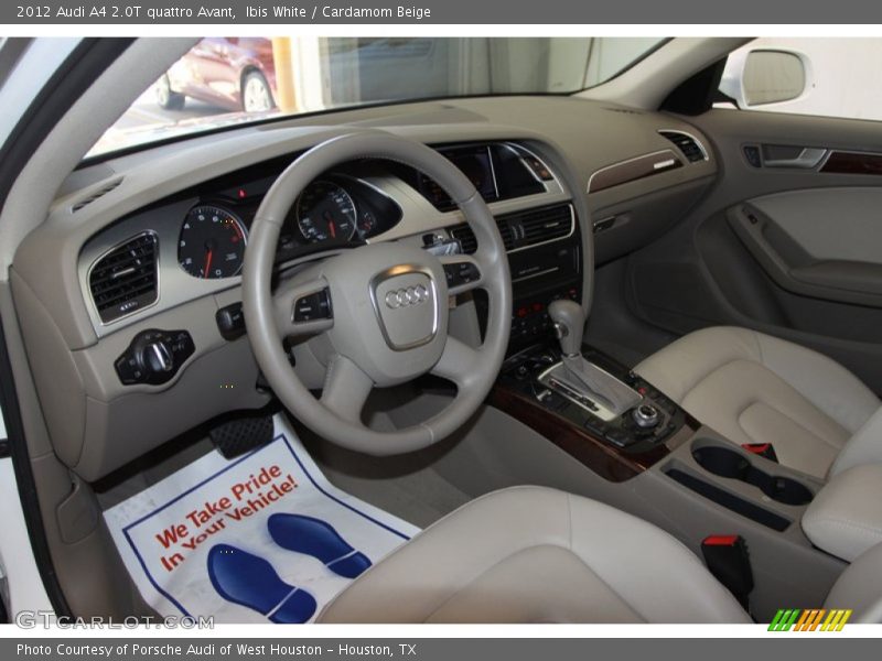  2012 A4 2.0T quattro Avant Cardamom Beige Interior