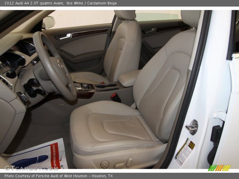 Ibis White / Cardamom Beige 2012 Audi A4 2.0T quattro Avant
