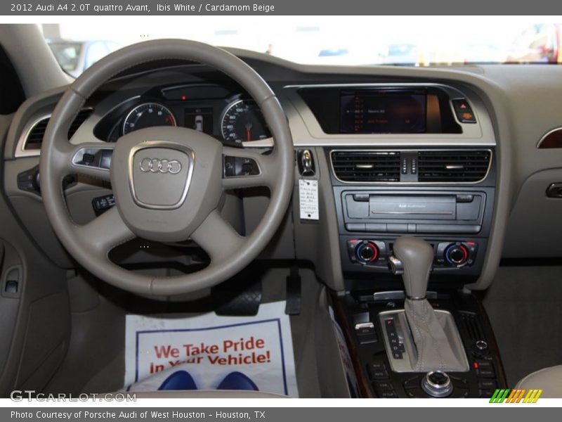 Ibis White / Cardamom Beige 2012 Audi A4 2.0T quattro Avant