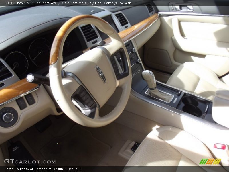 Light Camel/Olive Ash Interior - 2010 MKS EcoBoost AWD 