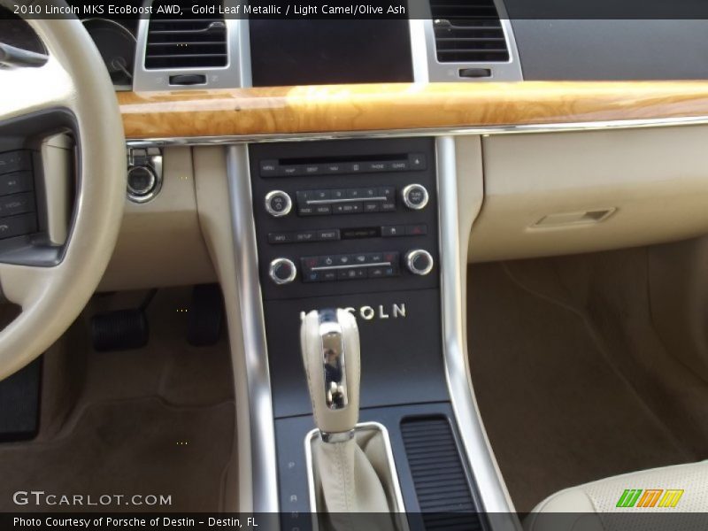 Gold Leaf Metallic / Light Camel/Olive Ash 2010 Lincoln MKS EcoBoost AWD