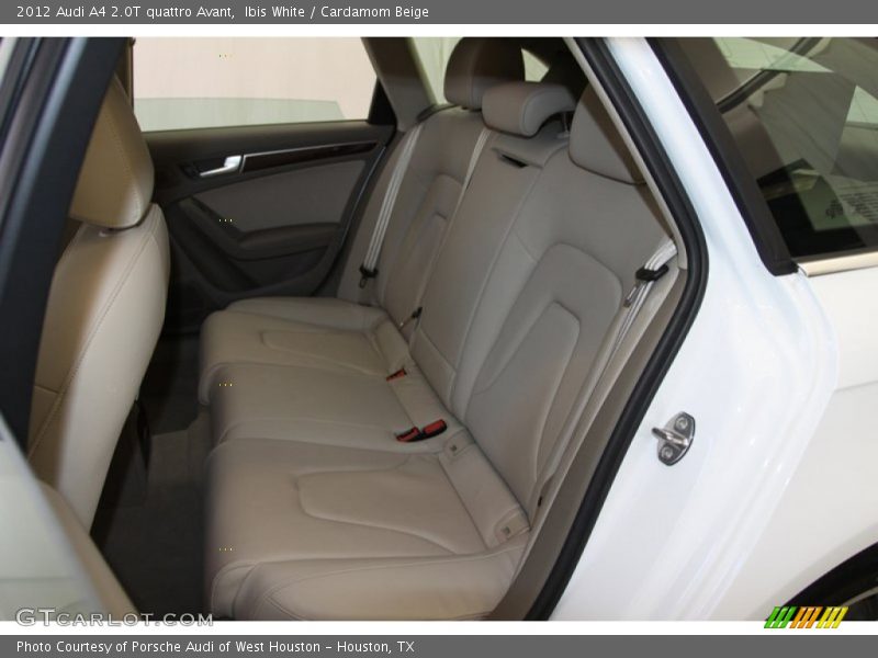 Rear Seat of 2012 A4 2.0T quattro Avant