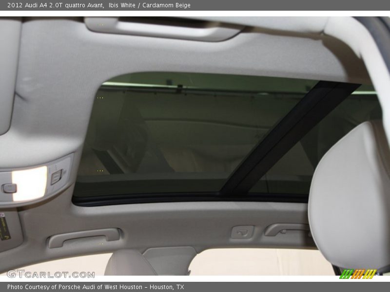 Ibis White / Cardamom Beige 2012 Audi A4 2.0T quattro Avant