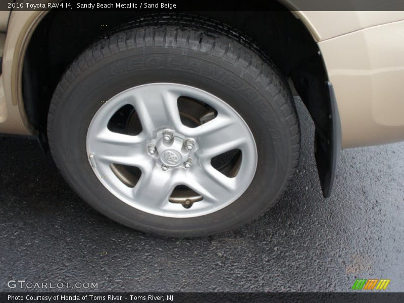 Sandy Beach Metallic / Sand Beige 2010 Toyota RAV4 I4