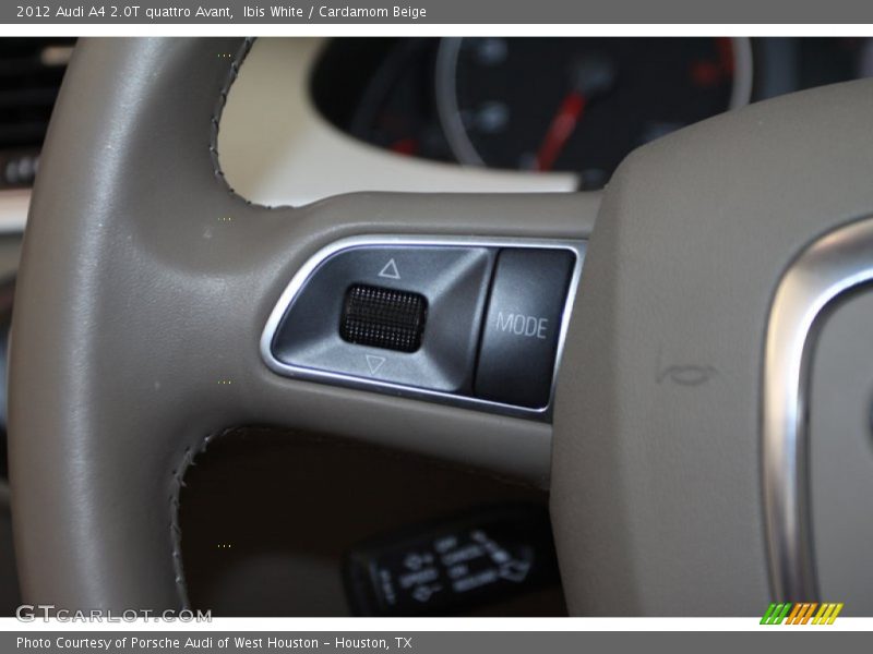 Controls of 2012 A4 2.0T quattro Avant