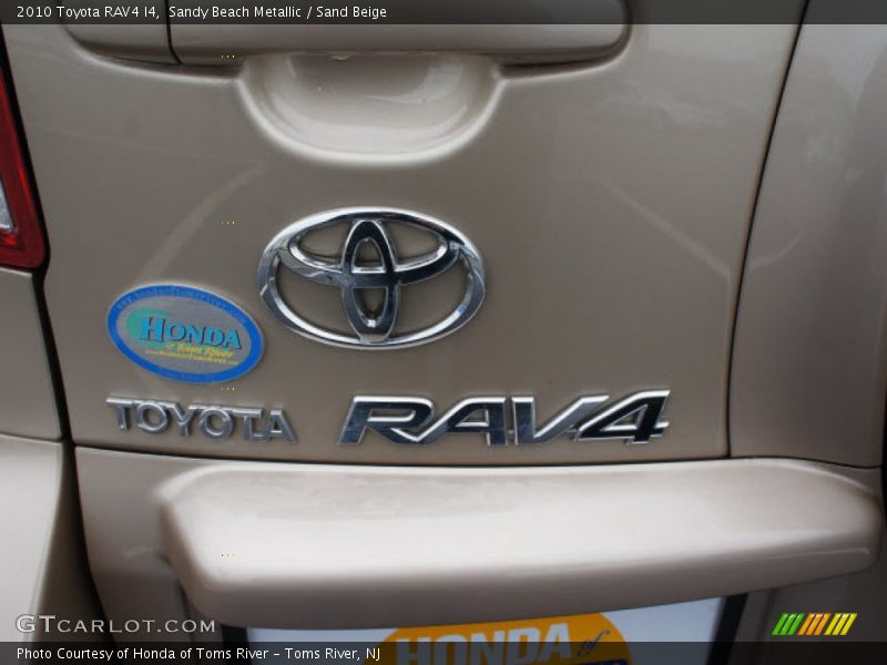 Sandy Beach Metallic / Sand Beige 2010 Toyota RAV4 I4