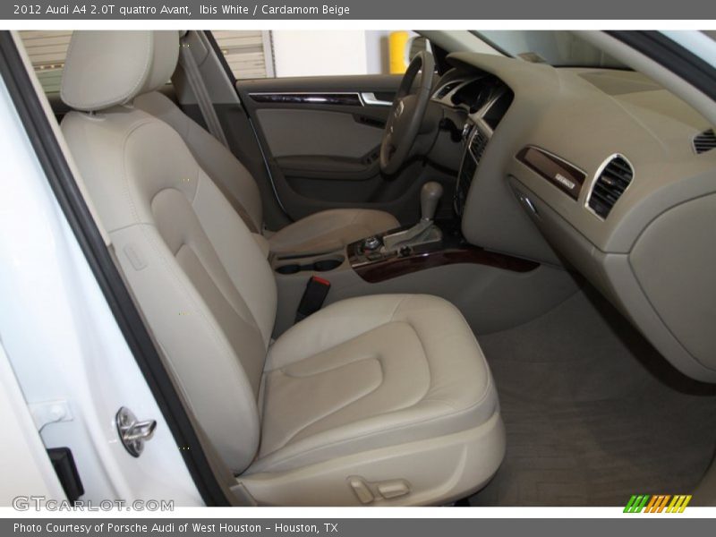 Front Seat of 2012 A4 2.0T quattro Avant