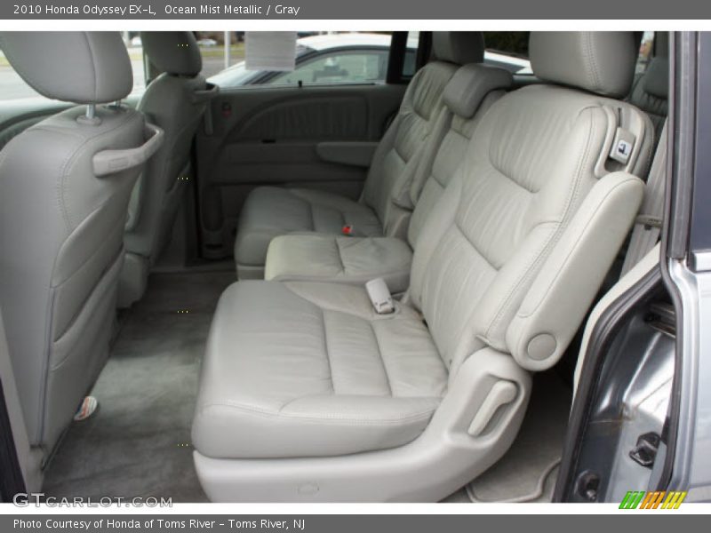 Ocean Mist Metallic / Gray 2010 Honda Odyssey EX-L