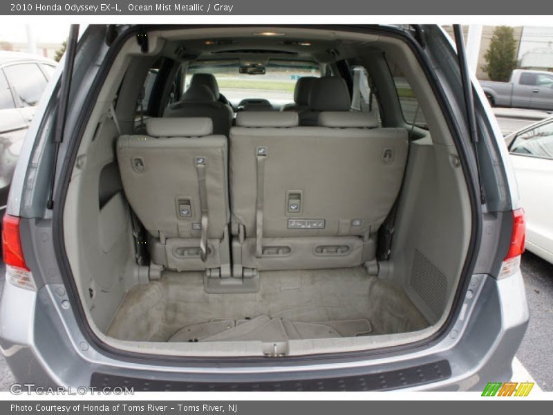 Ocean Mist Metallic / Gray 2010 Honda Odyssey EX-L