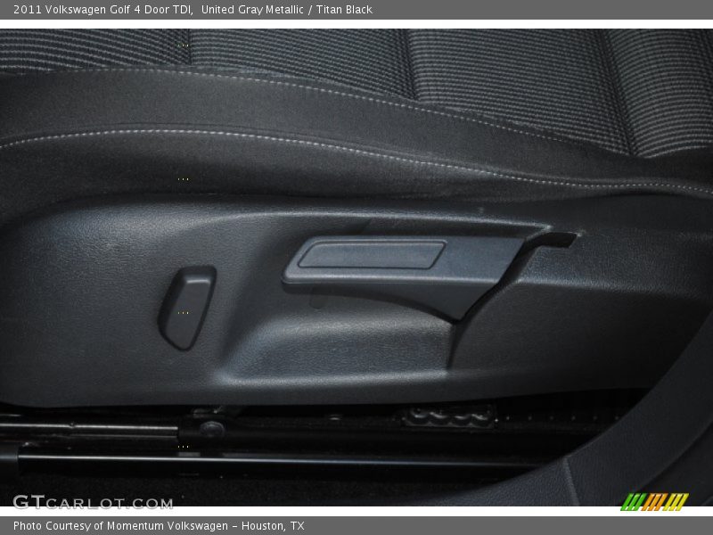 United Gray Metallic / Titan Black 2011 Volkswagen Golf 4 Door TDI