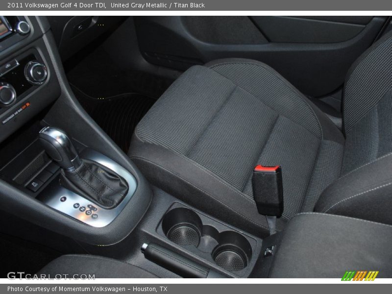 United Gray Metallic / Titan Black 2011 Volkswagen Golf 4 Door TDI