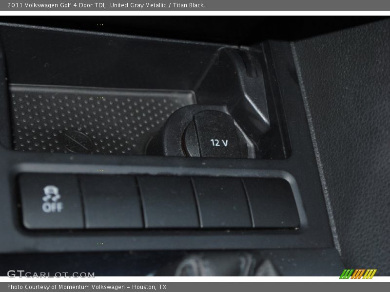 United Gray Metallic / Titan Black 2011 Volkswagen Golf 4 Door TDI