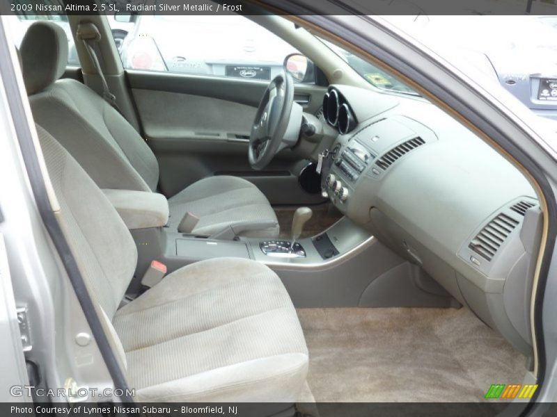 Radiant Silver Metallic / Frost 2009 Nissan Altima 2.5 SL