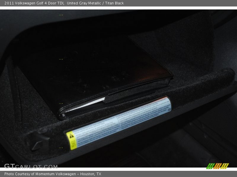 United Gray Metallic / Titan Black 2011 Volkswagen Golf 4 Door TDI