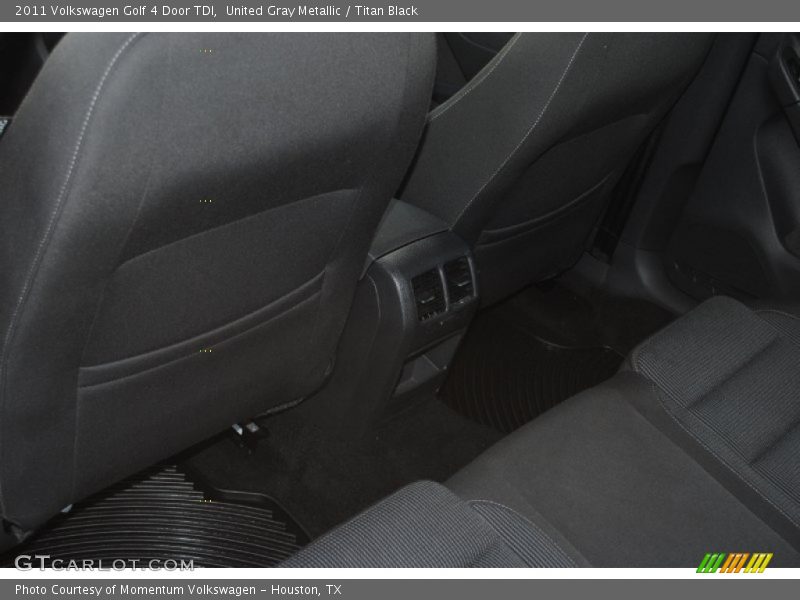 United Gray Metallic / Titan Black 2011 Volkswagen Golf 4 Door TDI