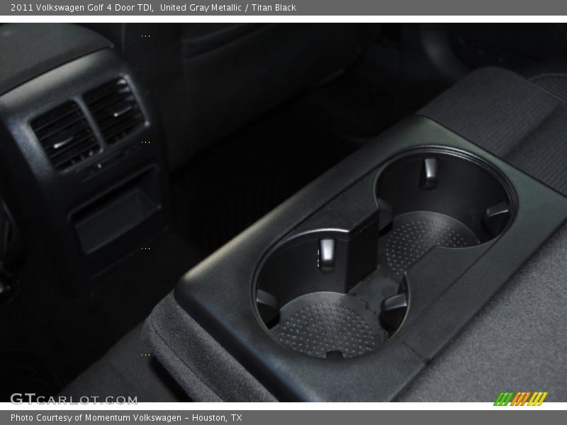 United Gray Metallic / Titan Black 2011 Volkswagen Golf 4 Door TDI