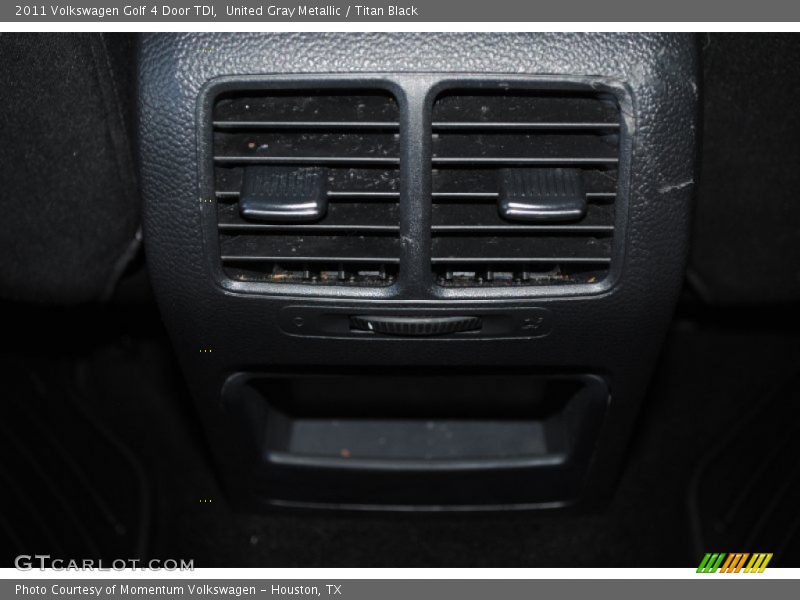 United Gray Metallic / Titan Black 2011 Volkswagen Golf 4 Door TDI