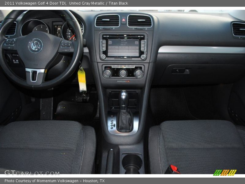 United Gray Metallic / Titan Black 2011 Volkswagen Golf 4 Door TDI