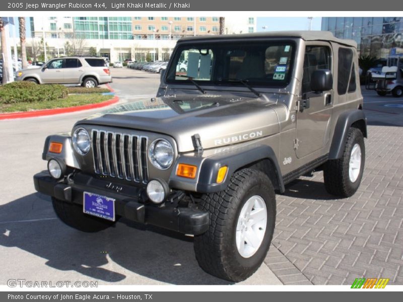 Front 3/4 View of 2005 Wrangler Rubicon 4x4
