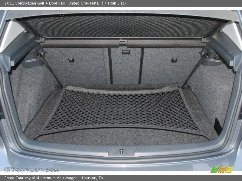  2011 Golf 4 Door TDI Trunk