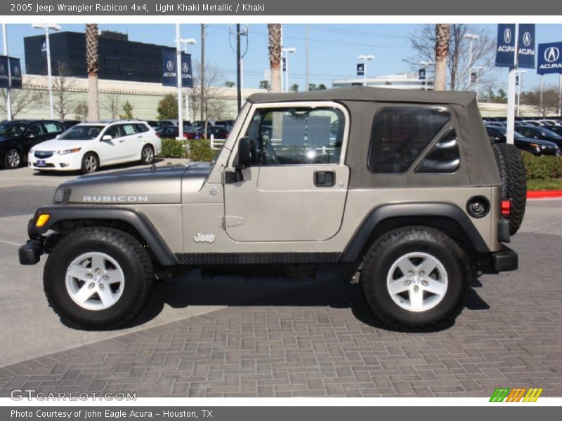  2005 Wrangler Rubicon 4x4 Light Khaki Metallic