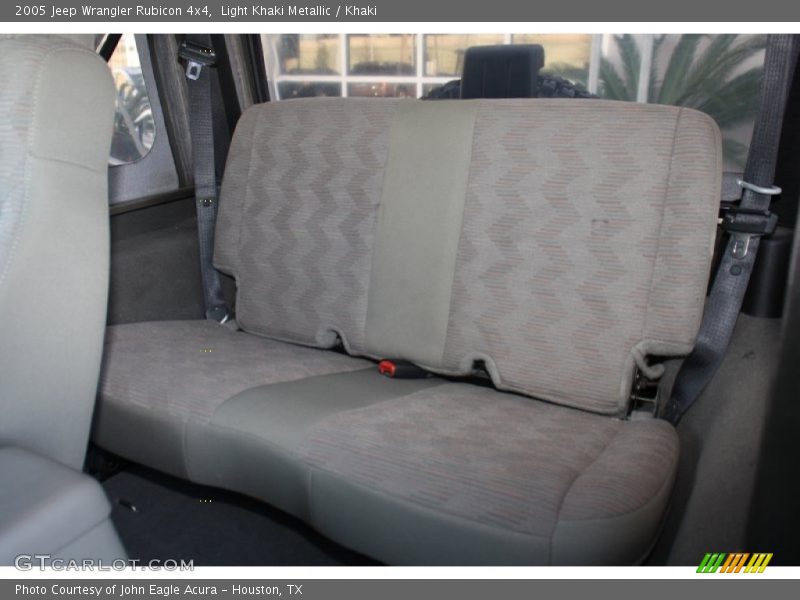 Light Khaki Metallic / Khaki 2005 Jeep Wrangler Rubicon 4x4