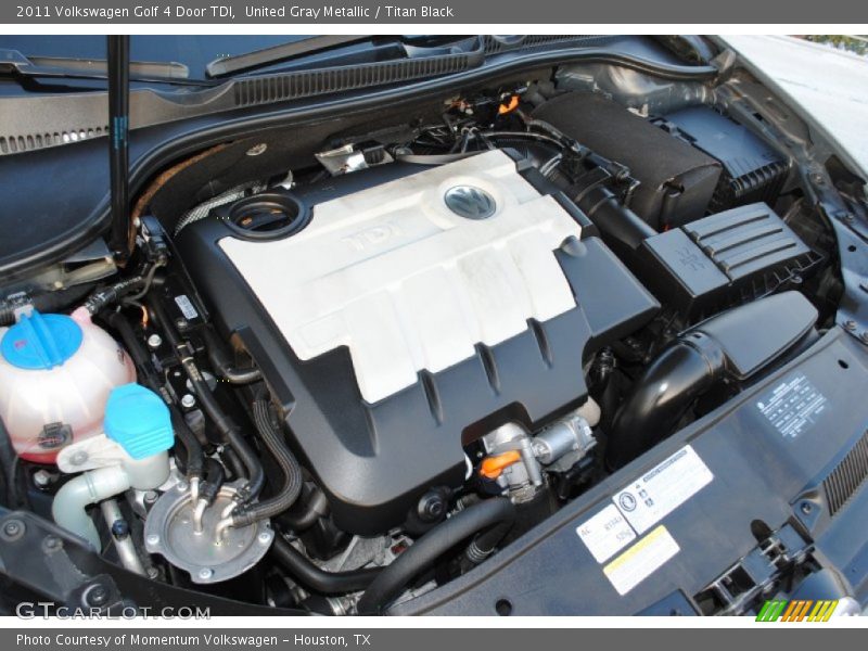  2011 Golf 4 Door TDI Engine - 2.0 Liter TDI SOHC 16-Valve Turbo-Diesel 4 Cylinder