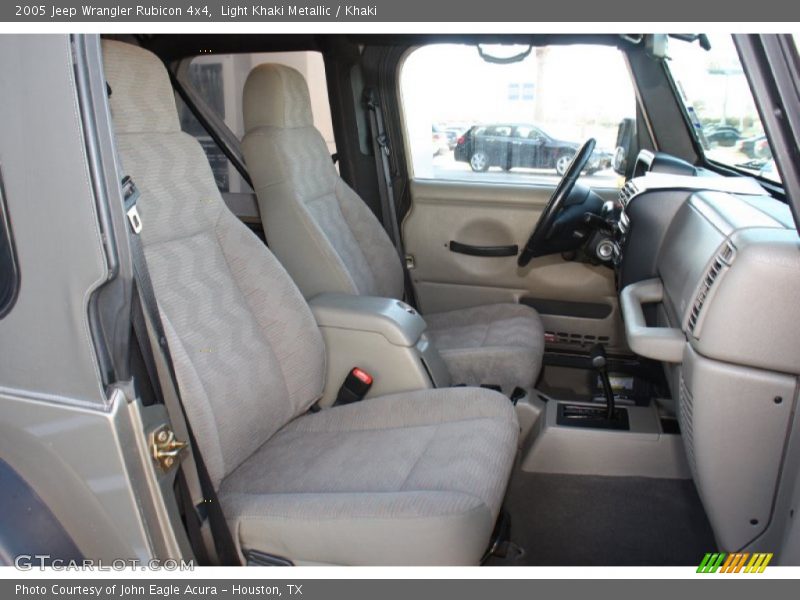 Light Khaki Metallic / Khaki 2005 Jeep Wrangler Rubicon 4x4