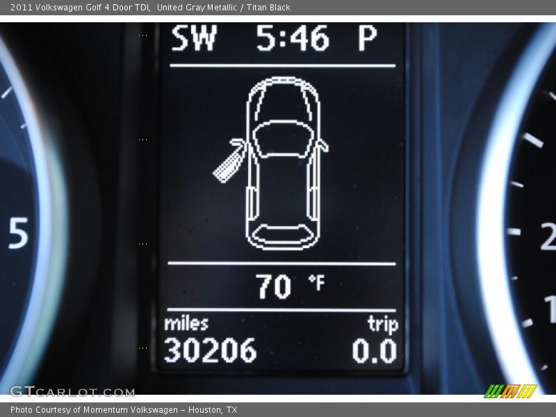 United Gray Metallic / Titan Black 2011 Volkswagen Golf 4 Door TDI