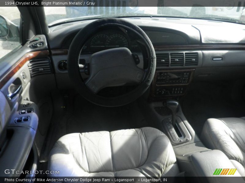 Bright Platinum Metallic / Gray 1994 Chrysler LHS