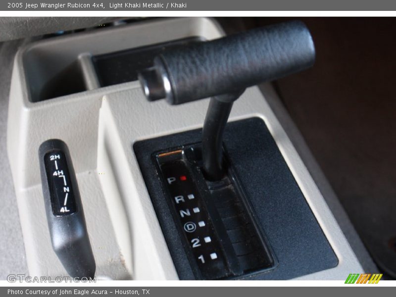  2005 Wrangler Rubicon 4x4 4 Speed Automatic Shifter