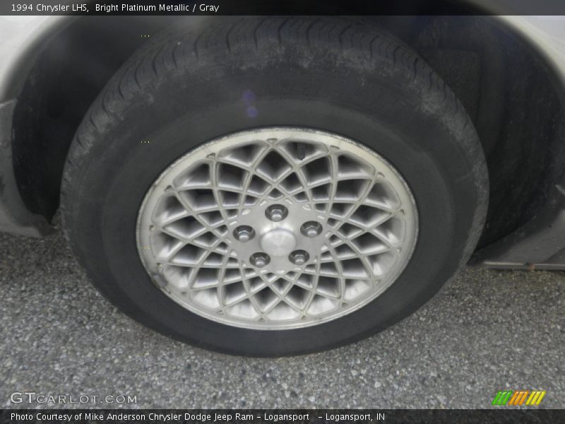 Bright Platinum Metallic / Gray 1994 Chrysler LHS