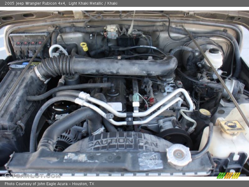 2005 Wrangler Rubicon 4x4 Engine - 4.0 Liter OHV 12-Valve Inline 6 Cylinder