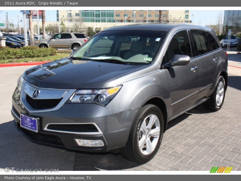 Grigio Metallic / Taupe 2011 Acura MDX