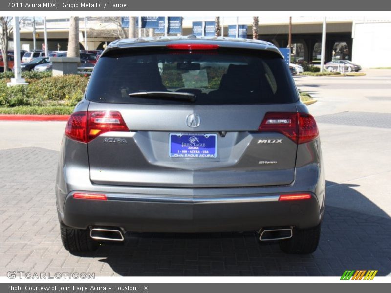 Grigio Metallic / Taupe 2011 Acura MDX
