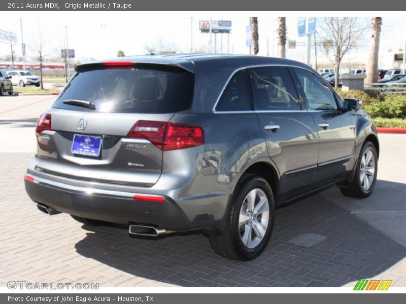 Grigio Metallic / Taupe 2011 Acura MDX