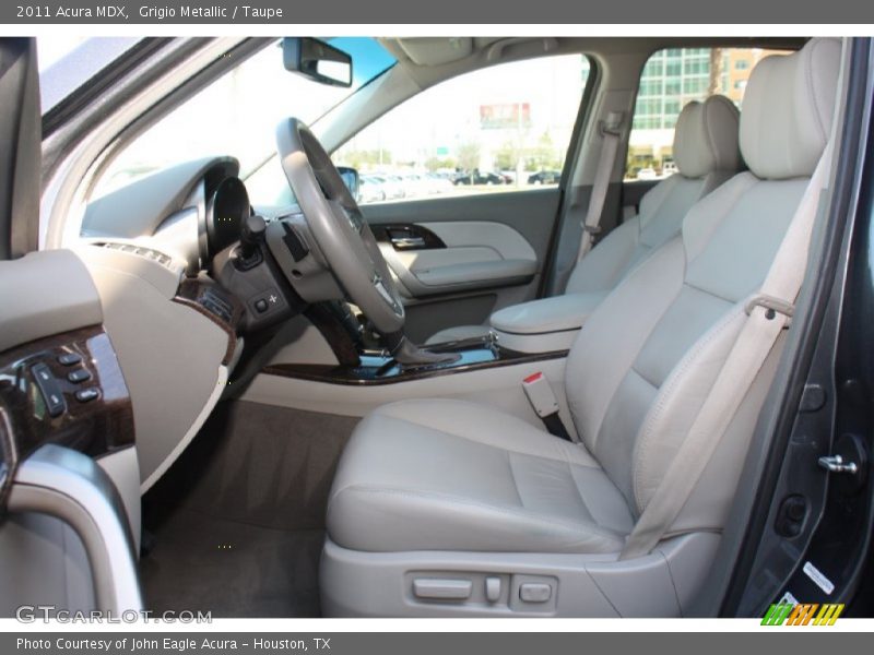 Front Seat of 2011 MDX 