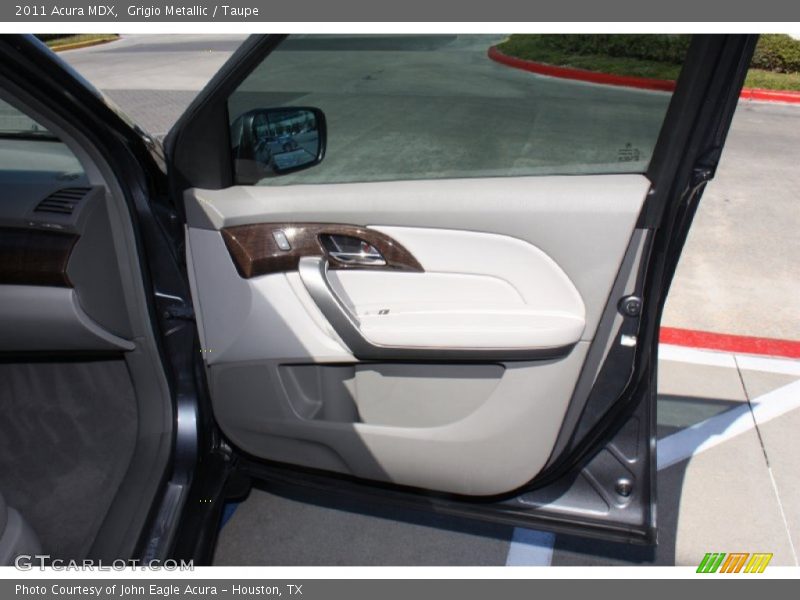 Grigio Metallic / Taupe 2011 Acura MDX