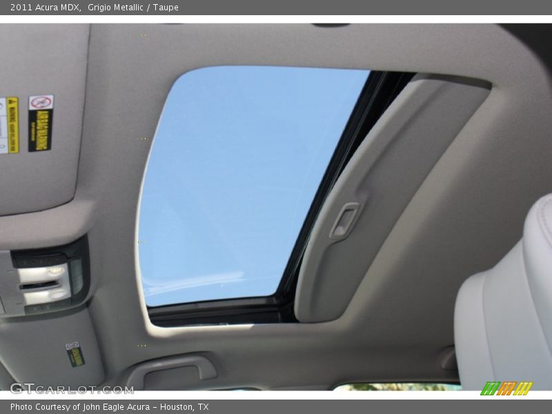 Grigio Metallic / Taupe 2011 Acura MDX