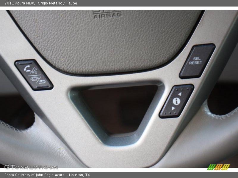 Grigio Metallic / Taupe 2011 Acura MDX