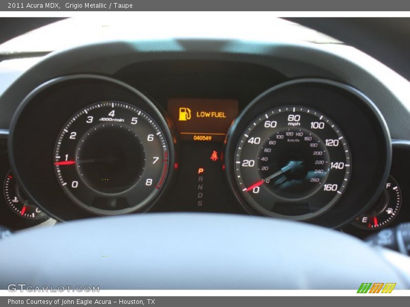 Grigio Metallic / Taupe 2011 Acura MDX