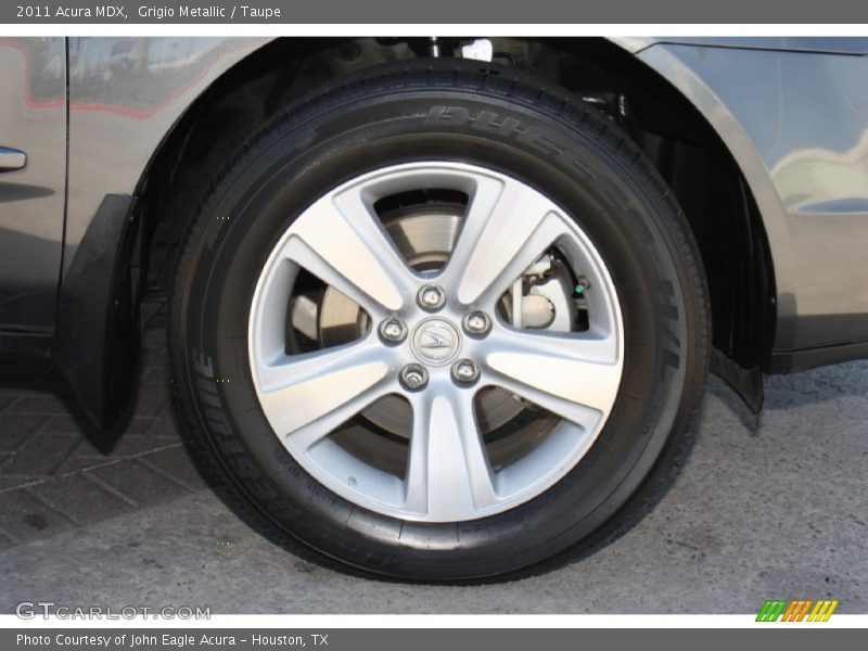 Grigio Metallic / Taupe 2011 Acura MDX