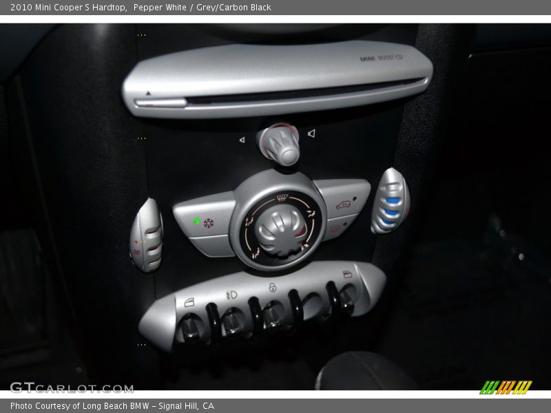 Pepper White / Grey/Carbon Black 2010 Mini Cooper S Hardtop