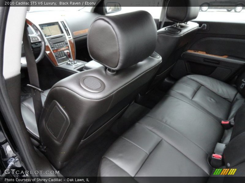 Rear Seat of 2010 STS V6 Luxury