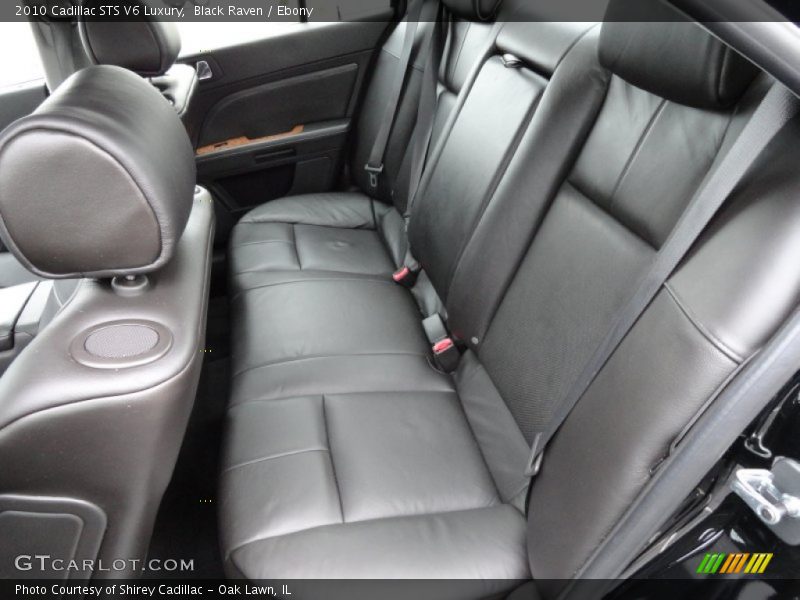 Rear Seat of 2010 STS V6 Luxury