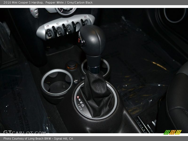 Pepper White / Grey/Carbon Black 2010 Mini Cooper S Hardtop