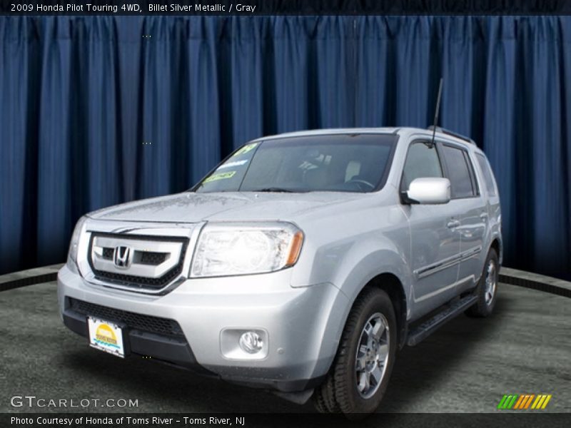Billet Silver Metallic / Gray 2009 Honda Pilot Touring 4WD